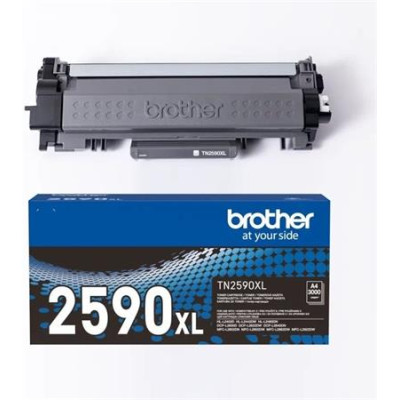 Originálny toner Brother TN-2590XL, čierny, 3000 strán