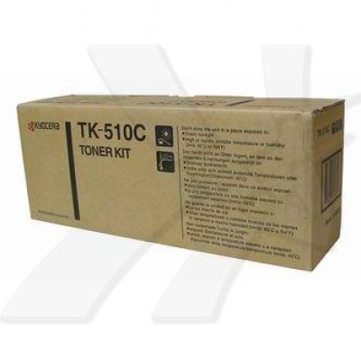 Originálny toner Kyocera TK-510C, azúrový, 8000 strán