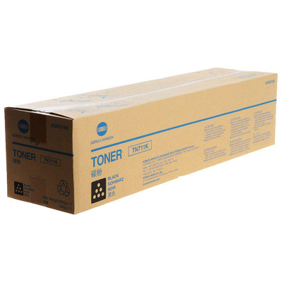 Originálny toner Konica Minolta TN-711K (A3VU150), čierny, 47200 strán