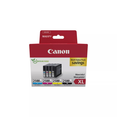 Originálny atrament Canon PGI-2500CMYK XL (9254B010), CMYK, 4-pack