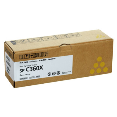 Originálny toner Ricoh 408253, žltý, 9000 strán