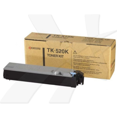 Originálny toner Kyocera TK-520K, čierny, 6000 strán