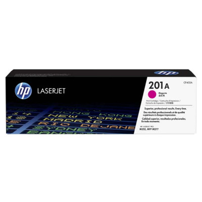 Originálny toner HP CF403A (201A), purpurový, 1400 strán