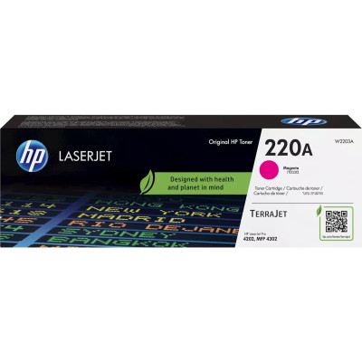 Originálny toner HP W2203A (220A), purpurový, 1800 strán
