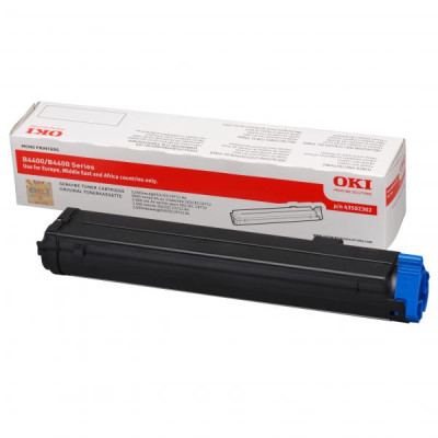 Oki B4400 (43502302), originálny toner, čierny, VÝPREDAJ, náhradný obal