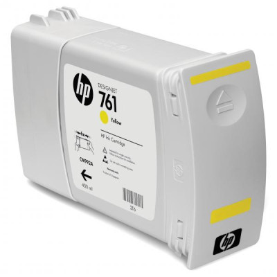 Originálny atrament HP CM992A (761), žltý, 400 ml