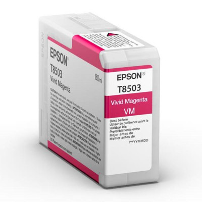Originálny atrament Epson T8503 (C13T85030N), purpurový, 80 ml