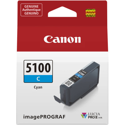Originálny atrament Canon PFI-5100C (6953C001), azúrový