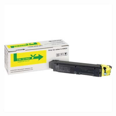 Originálny toner Kyocera TK-5140Y (1T02NRANL0), žltý, 5000 strán