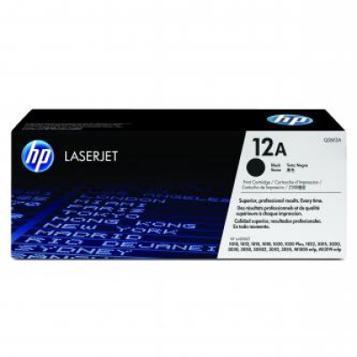 Originálny toner HP Q2612A (12A), čierny, 2000 strán