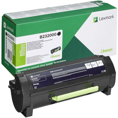 Originálny toner Lexmark B2300A0 (B232000), čierny, 3000 strán
