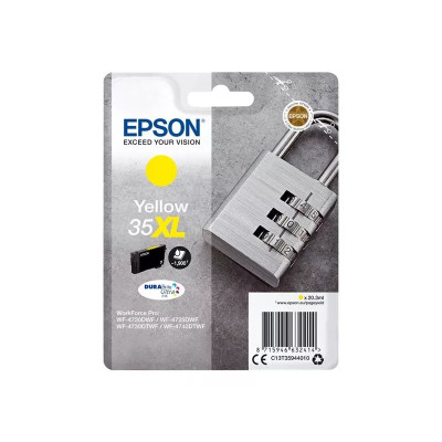 Originálny atrament Epson T3594 (C13T35944010, 35XL), žltý, 1900 strán (20,3 ml), XL