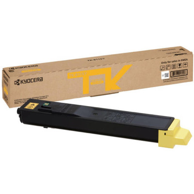 Originálny toner Kyocera TK-8115Y (1T02P3ANL0), žltý, 6000 strán