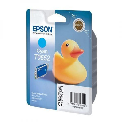 Originálny atrament Epson T0552 (C13T055240), azúrový, 290 strán (8 ml)