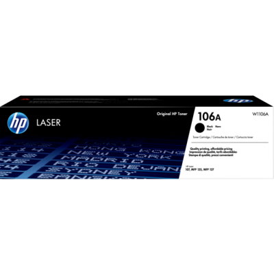 Originálny toner HP W1106A (106A), čierny, 1000 strán