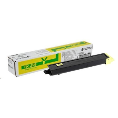 Originálny toner Kyocera TK-895Y (1T02K0ANL0), žltý, 6000 strán