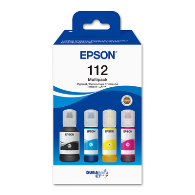 Originálny atrament Epson T06C6 (C13T06C64A, 112), CMYK, 7500/6000 strán, 4-pack