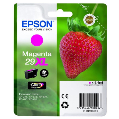 Originálny atrament Epson T2993 (C13T29934010, T29XL), purpurový, 6,4 ml