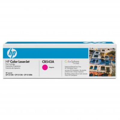 Originálny toner HP CB543A (125A), purpurový, 1400 strán