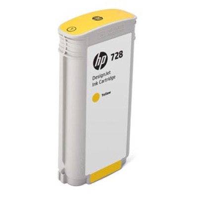 Originálny atrament HP F9J65A (728), žltý, 130 ml