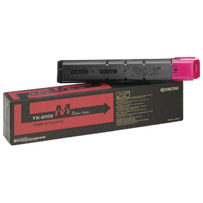Originálny toner Kyocera TK-8705M, purpurový, 30000 strán
