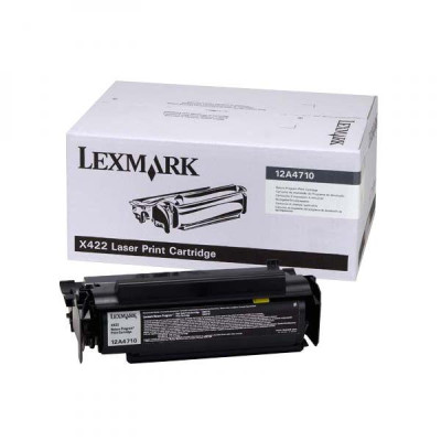Originálny toner Lexmark 12A4710, čierny, 6000 strán