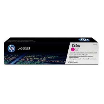 Originálny toner HP CE313A (126A), purpurový, 1000 strán