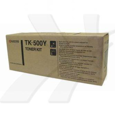 Originálny toner Kyocera TK-500Y, žltý, 8000 strán