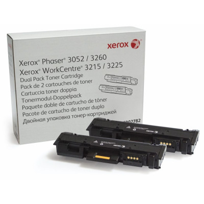 Originálny toner Xerox 106R02782, čierny, 2 × 3000 strán, 2-pack
