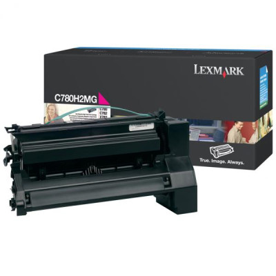 Originálny toner Lexmark C780H2MG, purpurový, 10000 strán