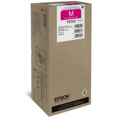 Originálny atrament Epson T9743 (C13T97430N), purpurový, 84000 strán (735,2 ml)