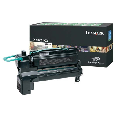Originálny toner Lexmark X792X1KG, čierny, 20000 strán