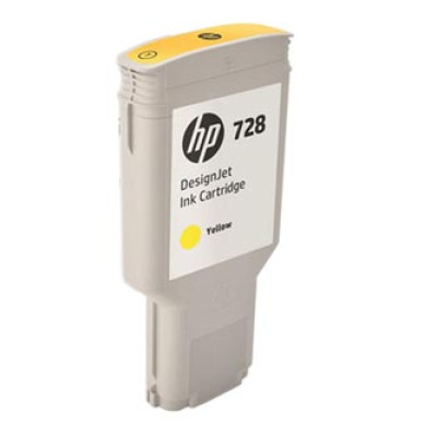 Originálny atrament HP F9K15A (728), žltý, 300 ml