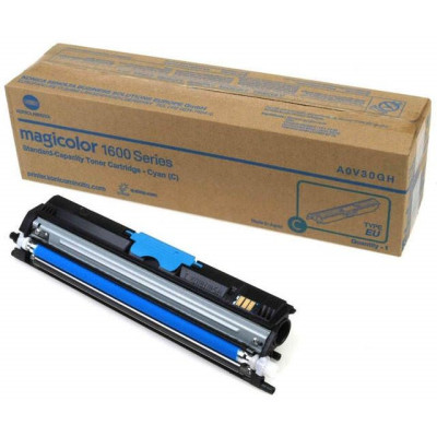 Originálny toner Konica Minolta A0V30GH, azúrový, 1500 strán
