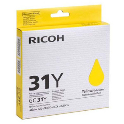 Originálny atrament Ricoh GC-31Y (405691), žltý