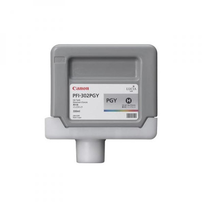 Originálny atrament Canon PFI-302PGy (2218B001), photo šedý, 330 ml