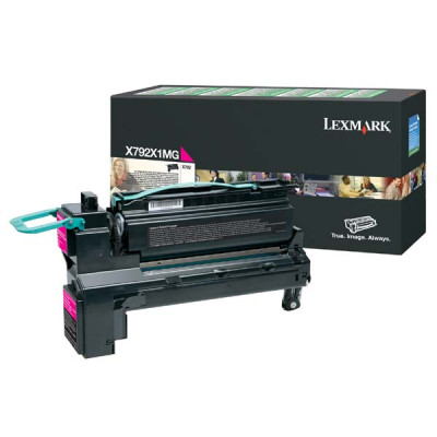Originálny toner Lexmark X792X1MG, purpurový, 20000 strán