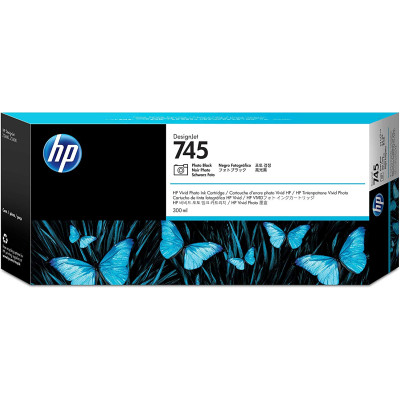 Originálny atrament HP F9K04A (745), photo čierny, 300ml