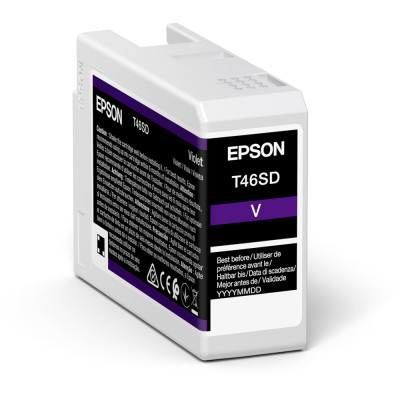 Originálny atrament Epson T46SD (C13T46SD00), fialový, 25 ml