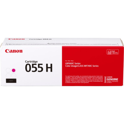 Originálny toner Canon 055HM (3018C002), purpurový, 5900 strán