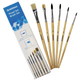 Sada štětců různých velikostí, 6 ks