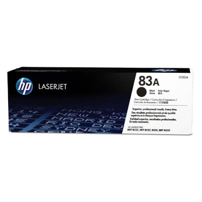 Originálny toner HP CF283A (83A), čierny, 1500 strán