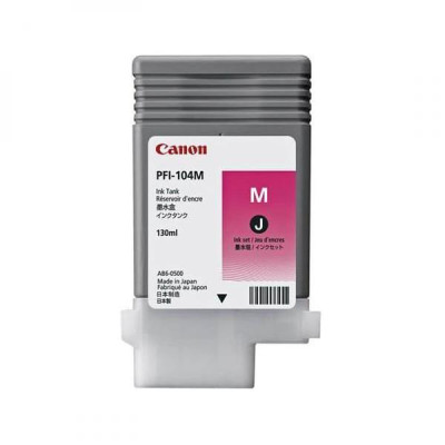 Originálny atrament Canon PFI-104M (3631B001), purpurový, 130 ml