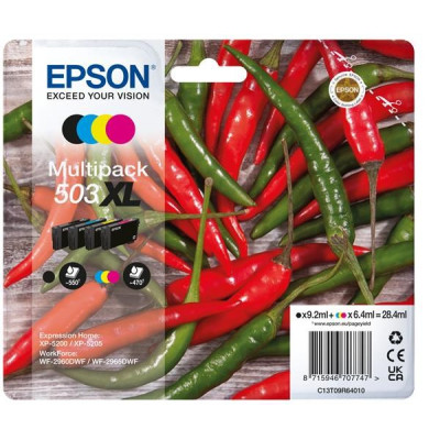 Originálny atrament Epson T09R6 (C13T09R64010, 503XL), CMYK, 550/470 strán, XL