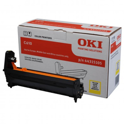 Originálny valec Oki C610 (44315105), žltý, 20000 strán