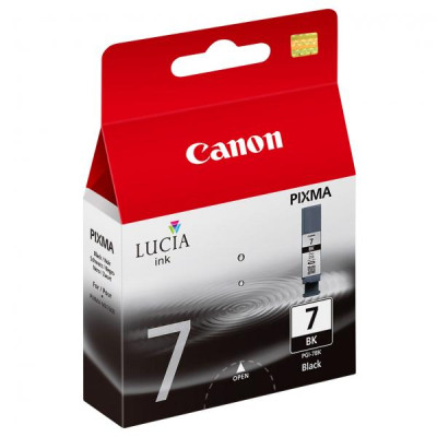 Originálny atrament Canon PGI-7Bk (2444B001), čierny, 570 strán (25 ml)