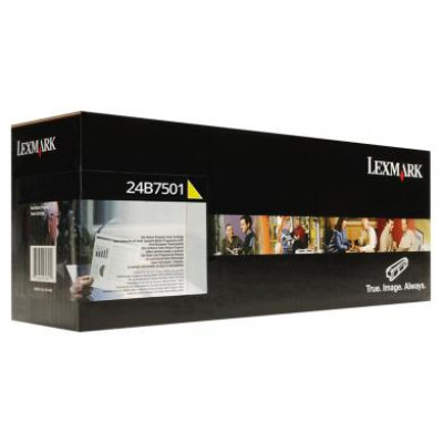 Originálny toner Lexmark 24B7501, žltý, 6000 strán