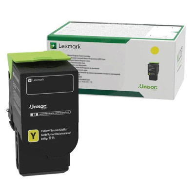 Originálny toner Lexmark 24B7551, žltý, 11700 strán
