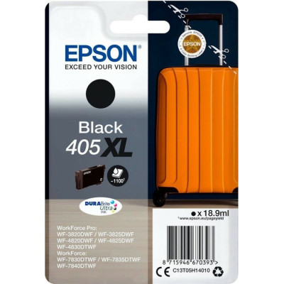 Originálny atrament Epson T05H1 (C13T05H14010, 405XL), čierny, 18,9 ml, XL