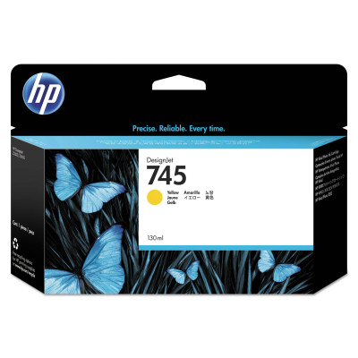 Originálny atrament HP F9J96A, (745), žltý, 130ml
